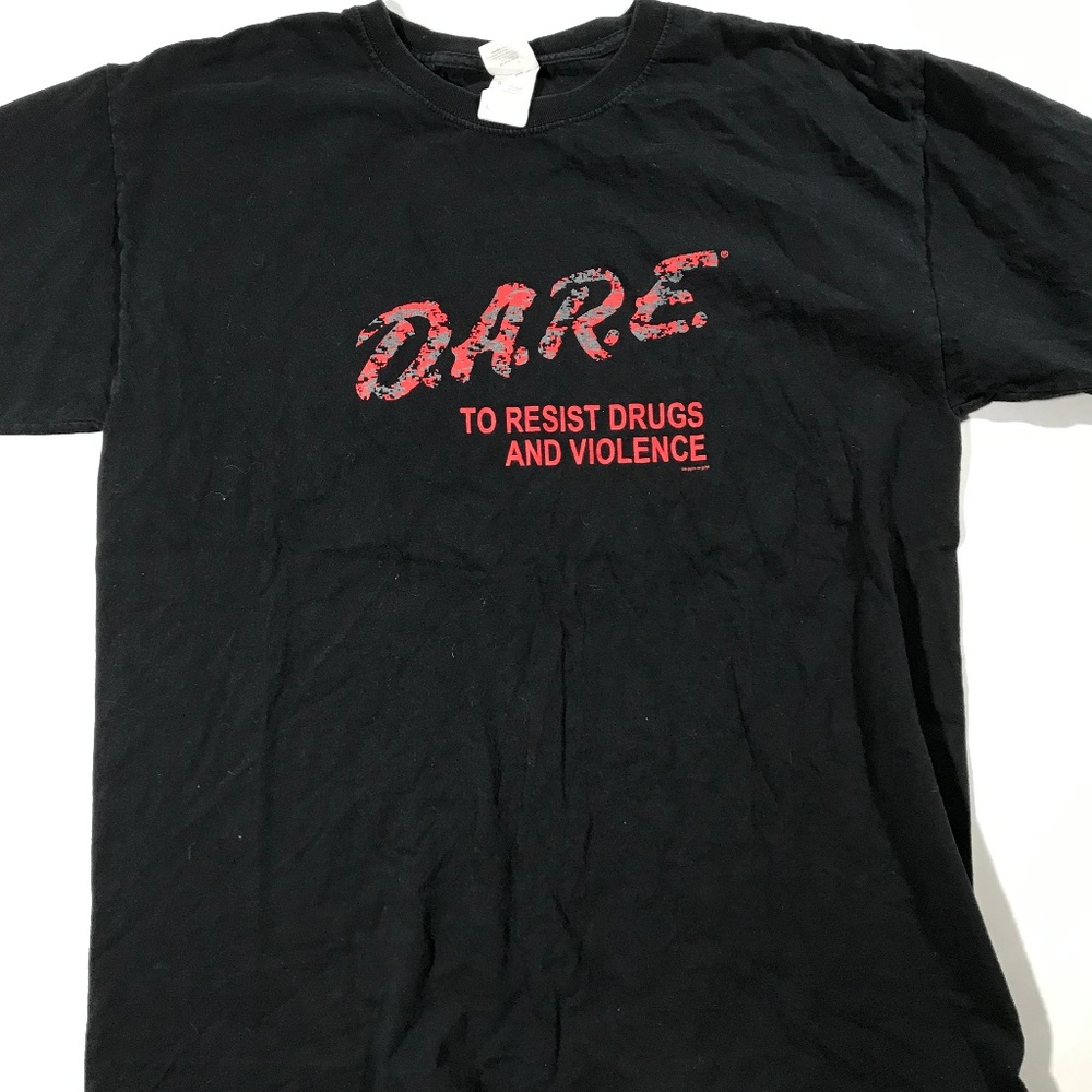 Classic Digital Camo DARE T Shirt Unique Vintage
